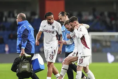 Trabzonspor’da Edin Visca sakatlandı!