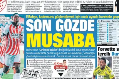 23 Kasım’da yazdık Musaba Fenerbahçeli oldu