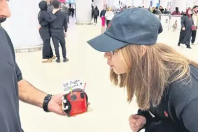 ‘Arkadaşlarımın sürprizi beni çok mutlu etti’