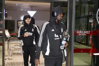 Beşiktaş, Trabzon'a geldi