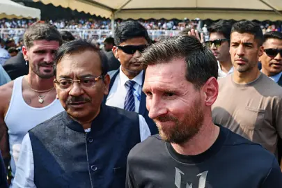Hindistan’da Lionel Messi izdihamı! Taraftarlar çılgına döndü