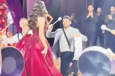 Kına gecesinde coştular