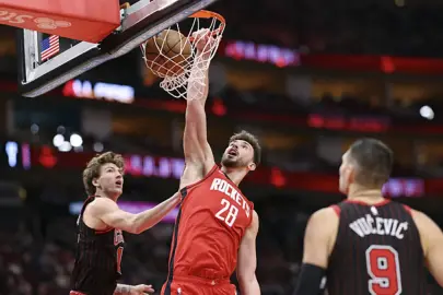 NBA: Alperen Şengün double double yaptı, Houston kazandı!