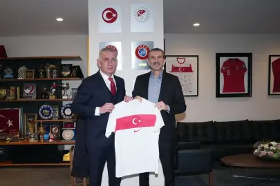 Rüştü Reçber, İbrahim Hacıosmanoğlu ile görüştü