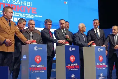 Yüzyılın Konut Projesi Amasya kuraları çekildi