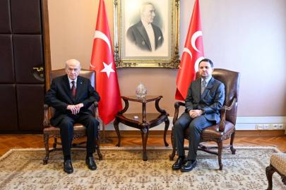 Adalet Bakanı Gürlek, MHP Genel Başkanı Bahçeli'yi ziyaret etti