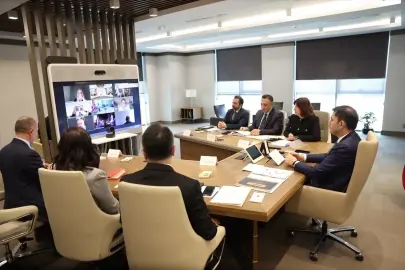 Bakan Kurum, BM COP Bürosu üyeleriyle video konferans yöntemiyle görüştü