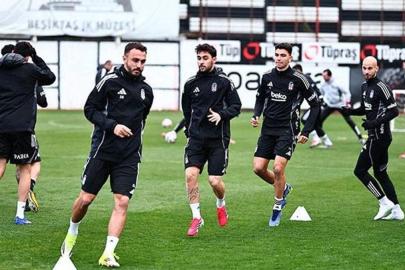 Beşiktaş, Göztepe maçı hazırlıklarını tamamladı
