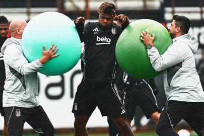 Beşiktaş kondisyon ve taktik çalıştı