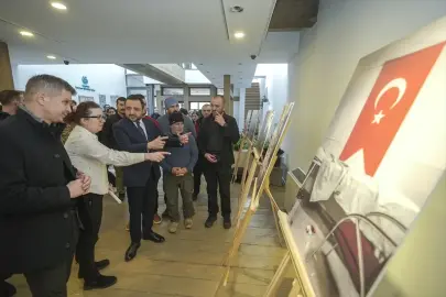 Bosna Hersekli arama kurtarmacıların 6 Şubat depremlerinde çektiği fotoğraflardan oluşan sergi açıldı