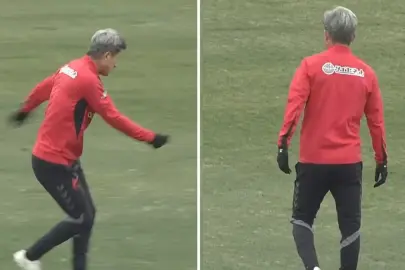 Bu adamın durmaya niyeti yok! 58 yaşında ilk 11'de oynadı