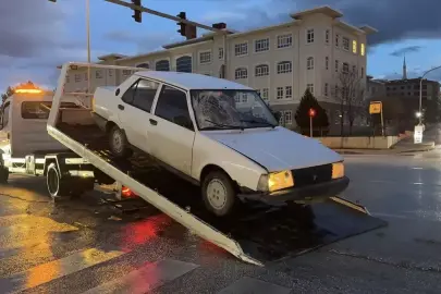 Burdur'da otomobilin çarptığı yaya yaralandı