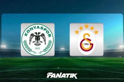CANLI| Konyaspor - Galatasaray maçı ne zaman, saat kaçta, hangi kanalda? (11'ler belli oldu)