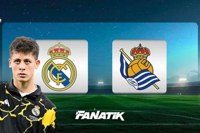 CANLI| Real Madrid - Real Sociedad (Arda Güler ilk 11'de)