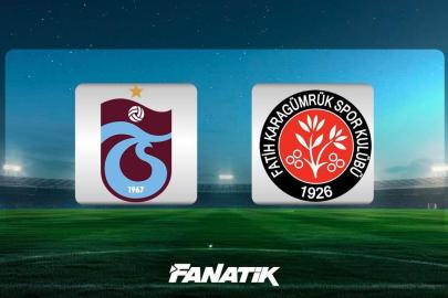 CANLI | Trabzonspor - Fatih Karagümrük maçı ne zaman, saat kaçta, hangi kanalda?