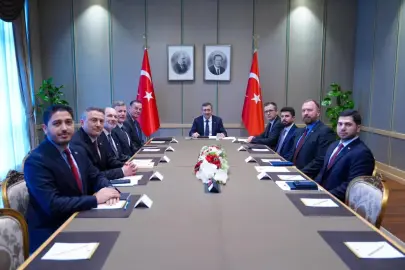 Cevdet Yılmaz, American Turkish Business Roundtable üyeleriyle görüştü
