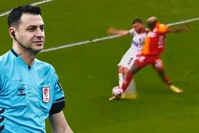 Çok konuşulacak pozisyon! İşte Galatasaray'ın penaltı beklediği an