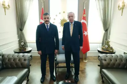 Cumhurbaşkanı Erdoğan, Adalet Bakanı Gürlek ve İçişleri Bakanı Çiftçi'yi kabul etti