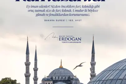 Cumhurbaşkanı Erdoğan'dan 'Ramazan ayı' paylaşımı