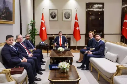 Cumhurbaşkanı Yardımcısı Yılmaz, D-8 Genel Sekreteri Mahmud ile görüştü