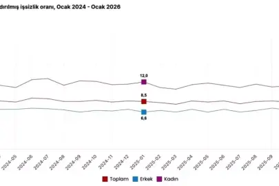 Cumhurbaşkanı Yardımcısı Yılmaz: "2026 yılı ocak ayında işsizlik oranı yüzde 8,1 ile tek haneli rakamlardaki seyrini 33'ncü aya taşımıştır"