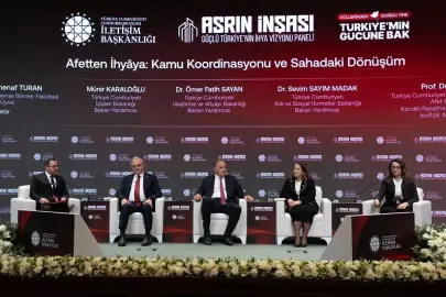 Cumhurbaşkanlığı İletişim Başkanlığından "Asrın İnşası Güçlü Türkiye'nin İhya Vizyonu Paneli"