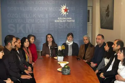 DEM Parti Eş Genel Başkanı Hatimoğulları'ndan ESP İstanbul İl Örgütüne ziyaret