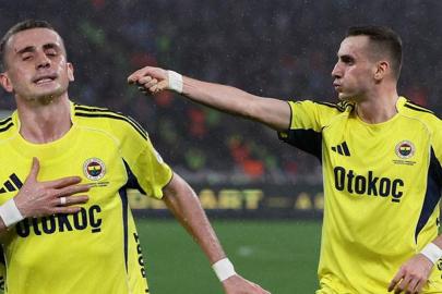 Fenerbahçe'nin yıldızı Kerem Aktürkoğlu şık golle sahne aldı! Üst üste 2. kez ağları sarstı