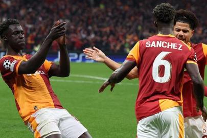 Galatasaray'ın geri dönüş golü Sanchez'den! Tribünleri ayağa kaldırdı