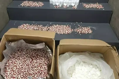 İzmir'de 104 bin 40 adet uyuşturucu sentetik ecza ele geçirildi