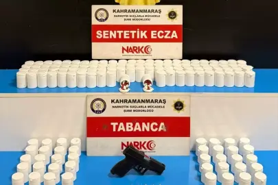 Kahramanmaraş'ta uyuşturucu operasyonunda yakalanan 3 şüpheli tutuklandı