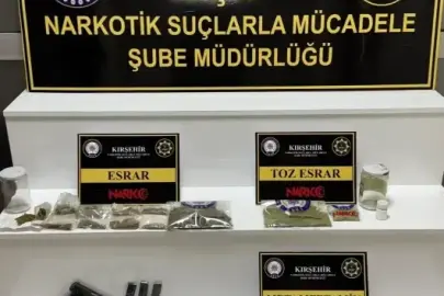 Kırşehir’de uyuşturucu operasyonu: Bir kişi tutuklandı
