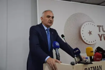 Kültür ve Turizm Bakanı Ersoy: Batman'ı Türkiye Yüzyılı'nın kültür, turizm ve medeniyet şehirlerinden biri yapma kararlılığındayız