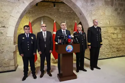 Mersin Valisi Atilla Toros ocak ayındaki asayiş çalışmalarını değerlendirdi Açıklaması