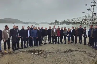 MHP Bodrum İlçe Başkanı Galipoğlu, basın mensuplarıyla buluştu