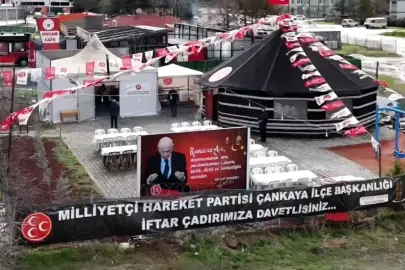 MHP Çankaya İlçe Başkanlığı 8'inci yılında iftar programlarına devam ediyor