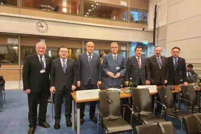 MHP'lı Kamil Aydın, AGİTPA kış genel kurulu için Viyana'da