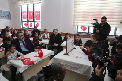 Milli Eğitim Bakanı Tekin, Erzurum'da ilkokul açılışında konuştu Açıklaması