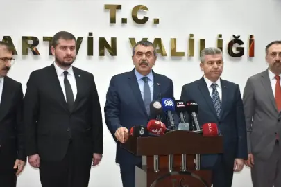 Milli Eğitim Bakanı Yusuf Tekin, Artvin'de konuştu Açıklaması