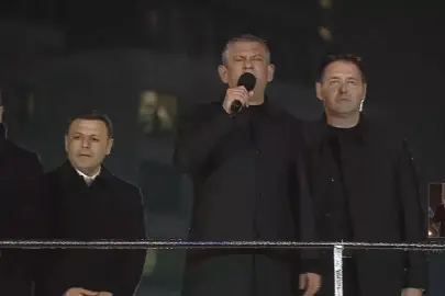 Özgür Özel Ataşehir'de konuştu