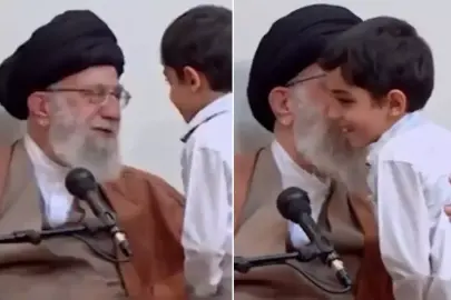 "Dua edin, şehit olayım" diyen çocuğa Hamaney'den bomba yanıt