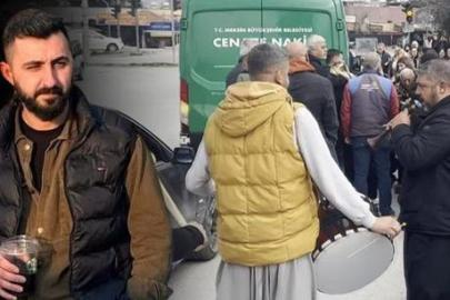 Şaşkına çeviren görüntü! Cenazesi davul zurna çaldılar