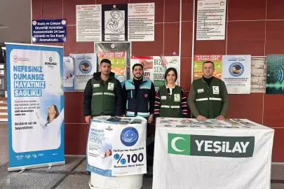 Şırnak'ta "Dünya Sigarayı Bırakma Günü" kapsamında etkinlik düzenlendi