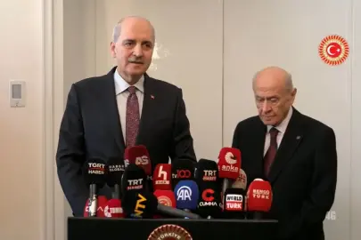 TBMM Başkanı Kurtulmuş, Bahçeli'yi ziyaret etti