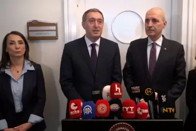 TBMM Başkanı Kurtulmuş, DEM Parti'yi ziyaret etti