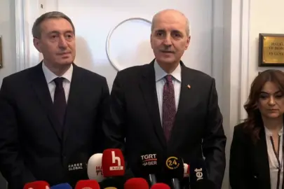 TBMM Başkanı Kurtulmuş'tan DEM Parti'ye ziyaret