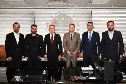 TBMM Dışişleri Komisyonu Başkanı Fuat Oktay'dan Gençlerbirliği'ne ziyaret