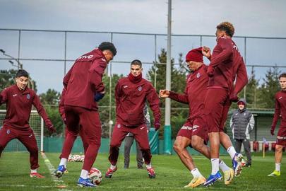Trabzonspor, Başakşehir maçı hazırlıklarına başladı