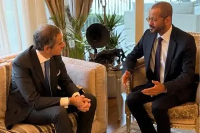 Umman Dışişleri Bakanı Al-Busaidi, UAEA Başkanı Grossi ile görüştü