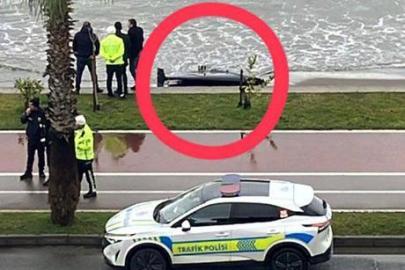 Ünye sahilinde kıyıya vuran cisim ekipleri alarma geçirdi